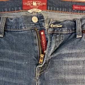 Lucky Brand “boyfriend” jeans